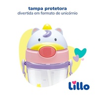 Copo Infantil com Canudo 400ml Unicórnio - Seguro, Ergonômico e Antivazamento - imagem 4