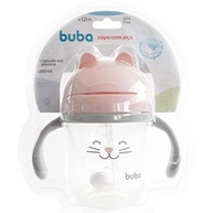 Copo com Alça Removível Rosa da Buba - Seguro, Ergonômico e Livre de BPA - imagem 5