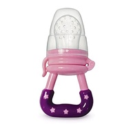 Adoleta Bebê Alimentador de Silicone Rosa - Seguro e Prático para Introdução Alimentar - imagem 2