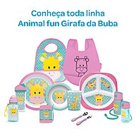 Pote Térmico Infantil Buba Animal Fun Girafa – Prático e Seguro! - imagem 2