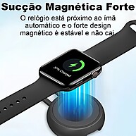 Carregador Magnético Smartwatch: Rápido e Seguro! - imagem 2