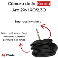 Câmara de Ar 29 Kenda: Pedal Suave e Seguro! - imagem 2