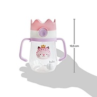 Copo com Canudo e Alça da Buba - Modelo Coroa Onça | Seguro, Ergonômico e Ideal para Bebês - imagem 3