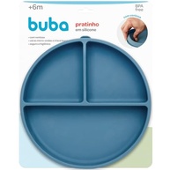 Pratinho em Silicone com Ventosa Azul Escuro - Seguro, Higiênico e Prático para Refeições Infantis - imagem 5
