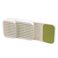 Organizador de Facas para Gaveta com Base de Apoio - Até 9 Facas - Design Moderno e Seguro (Branco) - imagem 3