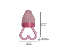 Porta Frutinha RS-C Médio - Silicone Seguro para Introdução Alimentar - imagem 3