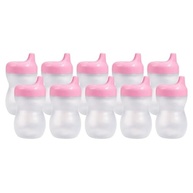Kit 10 Copos Infantis com Bico de Transição - 350ml | Seguro, Livre de BPA, Ideal para Suco e Água - imagem 2