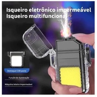 Isqueiro Elétrico Recarregável USB: Portátil, Seguro e Ideal para Viagens - imagem 2