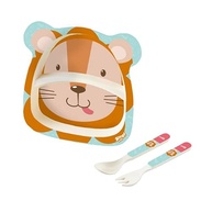 Zoop Toys Kit Alimentação Baby 3 Peças Leão - Seguro, Sustentável e Divertido para Bebês - imagem 2