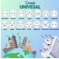 Adaptador de Tomada Universal para Viagem: Bivolt, Seguro e Portátil - imagem 3