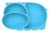KaBaby Prato com Ventosa Azul - Seguro, Sem BPA e Ideal para Bebês - imagem 1