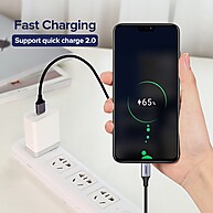 Cabo Micro USB UGREEN: Carga Rápida e Dados Seguros - imagem 2