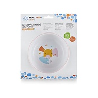 Kit 3 Pratinhos Nhac Nhac Pet Buddies - Pratos Antiderrapantes e Seguros para Pets - imagem 4
