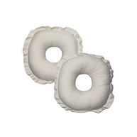 Kit 2 Rosquinhas De Amamentação Absorventes Seios Lavável 100% Algodão Tamanho:U;Cor:Bege - imagem 2
