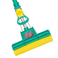 Mop Sekito com Esponja e Cabo de Inox - Lava e Seca Pisos com Facilidade, Cor Tiffany - imagem 4