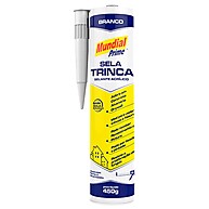 Sela Trinca Acrílico Branco 450g: Vedação Permanente e Resistente - imagem 1