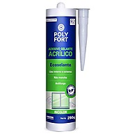 Selante Acrílico Incolor Polyfort: Vede e Proteja! - imagem 1