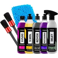 Kit Completo Vonixx: Shampoo, Selante, Revitalizador, Limpador e Acessórios Karbox para Detalhamento Automotivo - imagem 1
