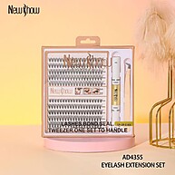 Kit New Show Cílios 12P+20P com Pinça, Cola e Selante - imagem 2