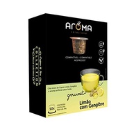 Aroma Selezione Cápsulas De Chá Limão Com Gengibre Compatível Com Nespresso Contém 10 Cápsulas - imagem 4