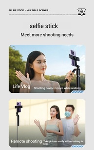 Selfie Stick 4 Eixos: Estabilizador Profissional - imagem 4
