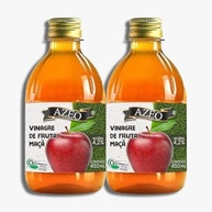 Vinagre de Maçã Organico 450ml Azeo 2 Unidades - Selo Organico - imagem 1
