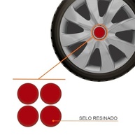 Jogo de Calotas Prime Silver Aro 14 para Fiat Palio, Uno, Siena, Mobi e Mais + Selo Resinado - imagem 3