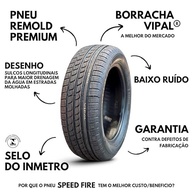 Pneu Remold 195/65R15 Premium Vipal Speedfire: Segurança e Performance com Selo Inmetro - imagem 4