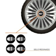 Jogo de Calotas Aro 13 Europa Premium para Hyundai HB20, HB20S, Elantra, i30, Sonata + Selo Resinado - imagem 3