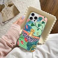 Capinha iPhone: Selva Encantada - Gatos, Cobras e Preguiças! - imagem 2