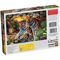 Puzzle Mini Tigres 500 Peças: Desafio Selvagem! - imagem 2