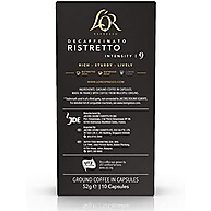 Café LOR Decaffeinato: Sabor Intenso, Sem Cafeína (10 Cáps) - imagem 1