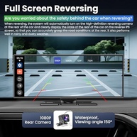 Tela CarPlay Sem Fio 11.5" para Carro: Netflix, YouTube, TikTok, Android Auto e Câmera 1080p - imagem 4