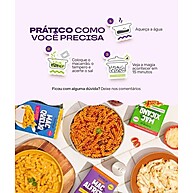Macarrão Proteico Queijo Sem Glúten HolySoup 190g - imagem 2