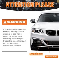 Suporte de Placa Frontal BMW M3 (2019-2025) - Instalação sem Furos | Design Premium - imagem 5
