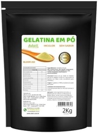 Gelatina em pó Adali 2Kg - Sem sabor - imagem 3
