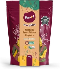 Macarrão Penne Tricolor Sem Glúten Orgânico You-ka! 300g - imagem 1
