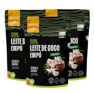 Kit 3 Leite de Coco em Pó 100% Puro Vegano Sem Lactose 907g - imagem 2