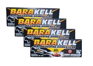 Gel Mata Baratas Barakell - 4 Unidades de 10g | Controle Eficiente e Sem Cheiro - imagem 1