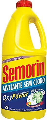 Semorin Alvejante Sem Cloro 2L - Fórmula Poderosa para Remoção de Manchas Difíceis - imagem 2