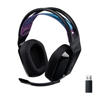 Headset Gamer Sem Fio Logitech G535 LIGHTSPEED com Almofadas com Espuma de Memória, Design Leve, Controles Integrados, Microfone Flip-to-Mute e Bateria Recarregável para PC, PS4, PS5 - Preto - imagem 2