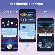 Central Multimídia Android Hodozzy 10.1" com CarPlay/Android Auto Sem Fio, 4G+64G e GPS - imagem 5