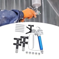Kit Pulverizador de Tinta Sem Ar Profissional - 5 Bicos + Filtros | Alta Pressão 3600 PSI - imagem 5