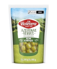 Azeitona Verde sem caroço La Violetera Doypack 160g - imagem 2