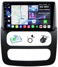 Central Multimídia 9" para Dodge Ram 1500/2500/3500 (2002-2005): CarPlay/Android Auto Sem Fio, GPS, Wi-Fi 5G - imagem 2