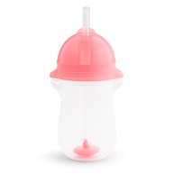 Munchkin Click Lock Copo com Canudo Rosa 296ml - Anti-vazamento e Sem BPA - imagem 2