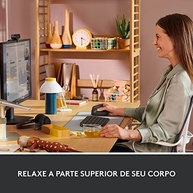 Mouse Sem Fio Logitech Lift Vertical com Design Ergonômico para Redução de Tensão Muscular, Cliques Silenciosos, Conexão Bluetooth ou USB Logi Bolt, Compatível com Windows/macOS/iPadOS - Grafite - imagem 4