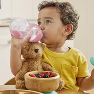 Munchkin Click Lock Copo com Canudo Rosa 296ml - Anti-vazamento e Sem BPA - imagem 3