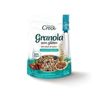 Granola sem adição de açúcar Linhaça e Tâmaras (com aveia sem glúten) Cereal Crock 200g - imagem 2
