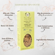 Macarrão Penne de Lentilha Amarela Sem Glúten Ceres 200g - imagem 2